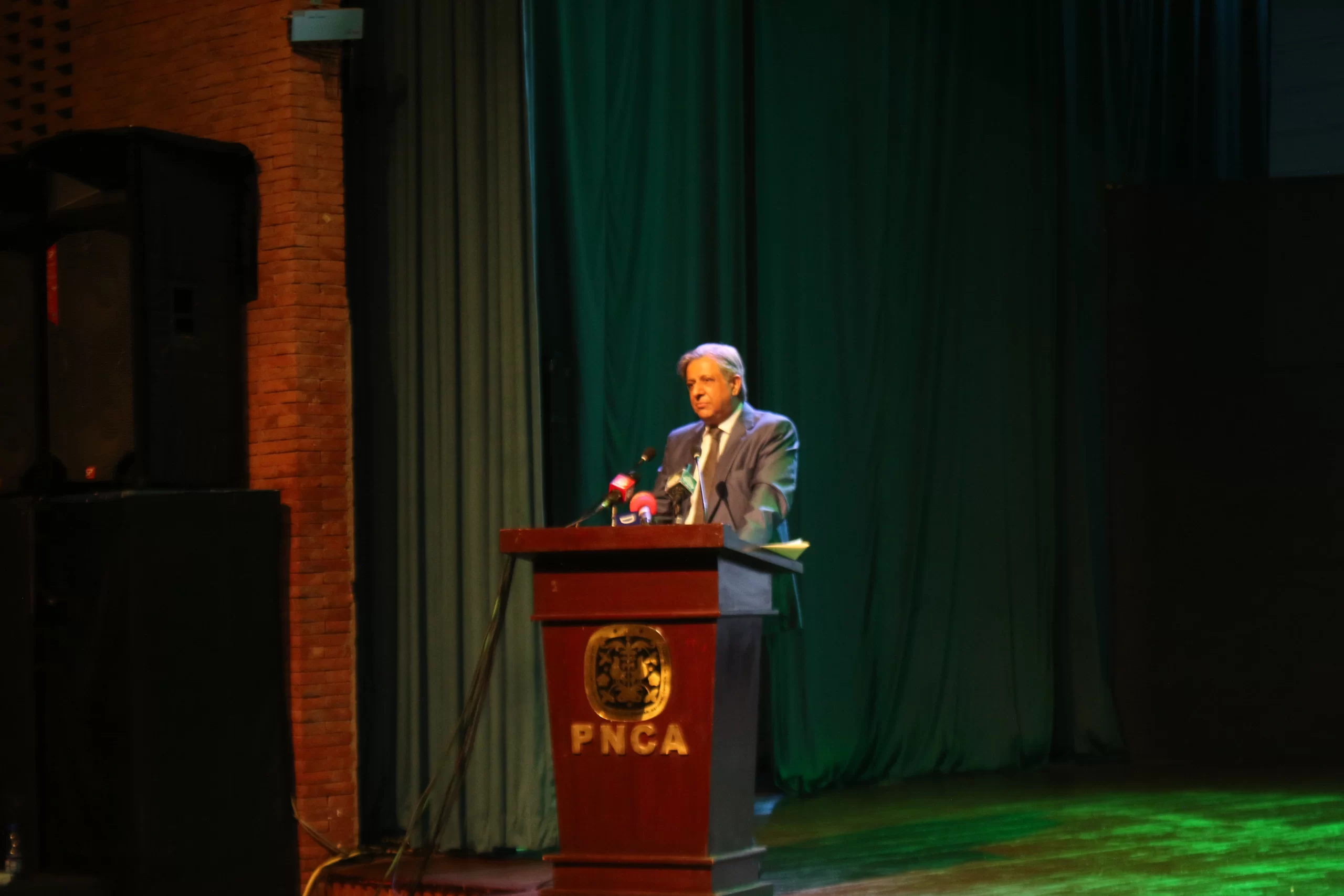Azam Nazir Tarar sharing his views on International Day of Older People organized by Foundation for Ageing and Inclusive Development and MOHR
